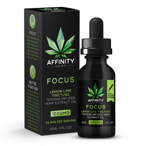 Affinity Hemp Tincture - FOCUS - 1000mg