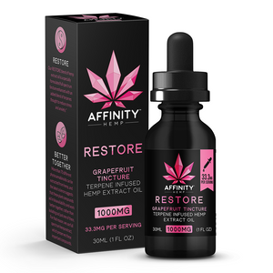 Affinity Hemp Tincture - RESTORE - 1000mg